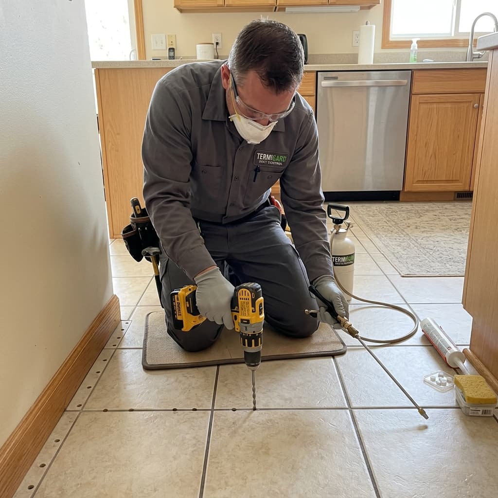 Post-Construction Anti-Termite Treatment