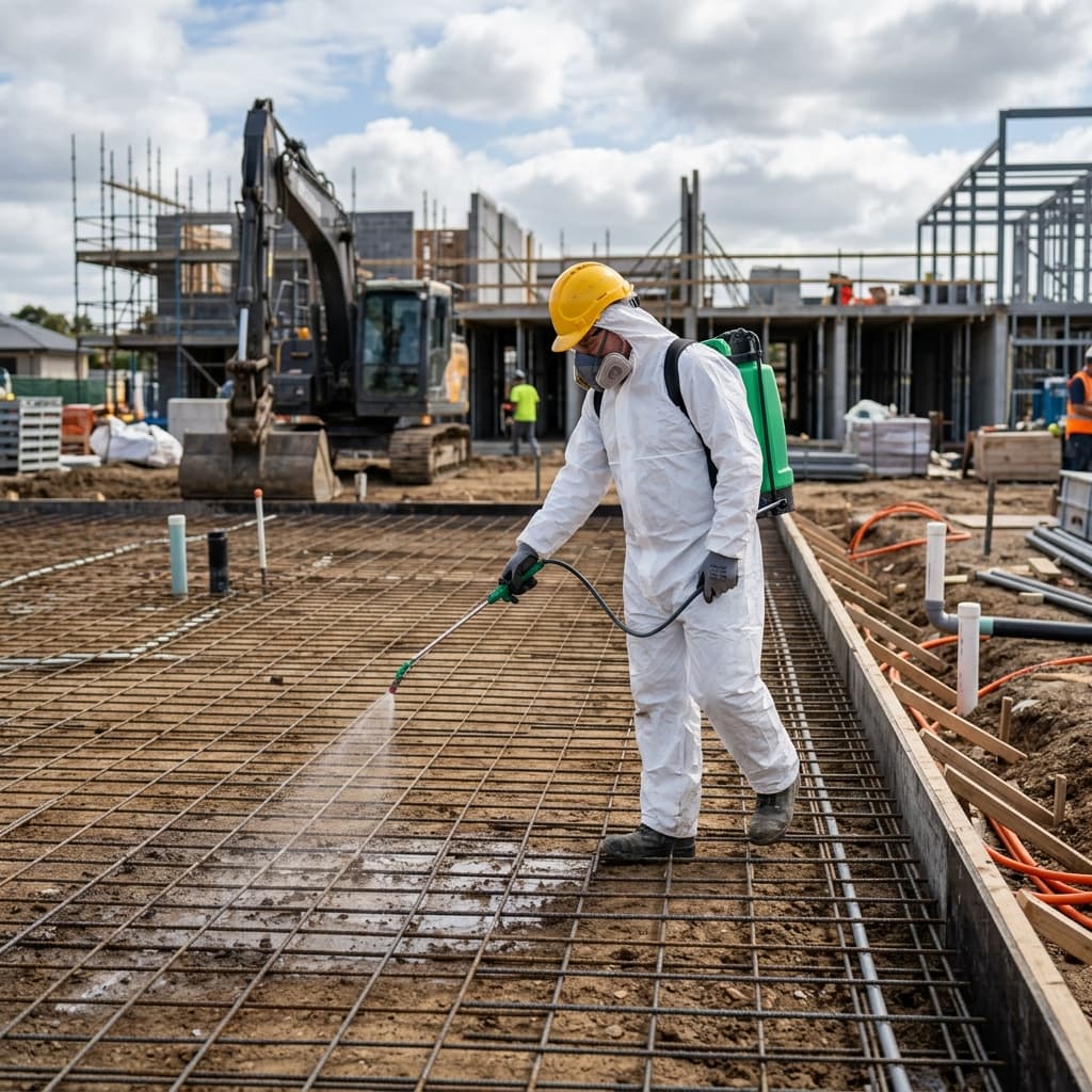Pre-Construction Anti-Termite Treatment